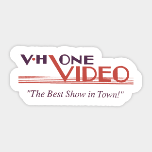 V-H-One Video Sticker